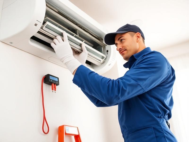 صيانة وتنظيف مكيف